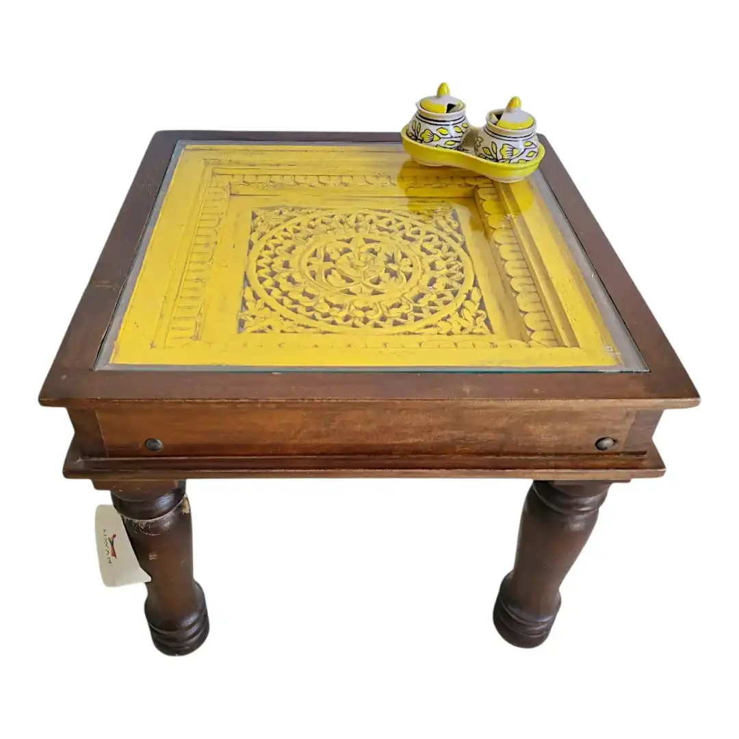 Heritage Carved Coffee/Side Table
