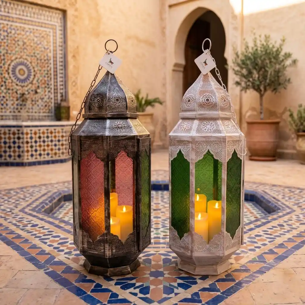 The Al-Rawda Verdigris Lantern