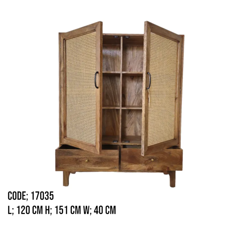 RATTAN CABINET