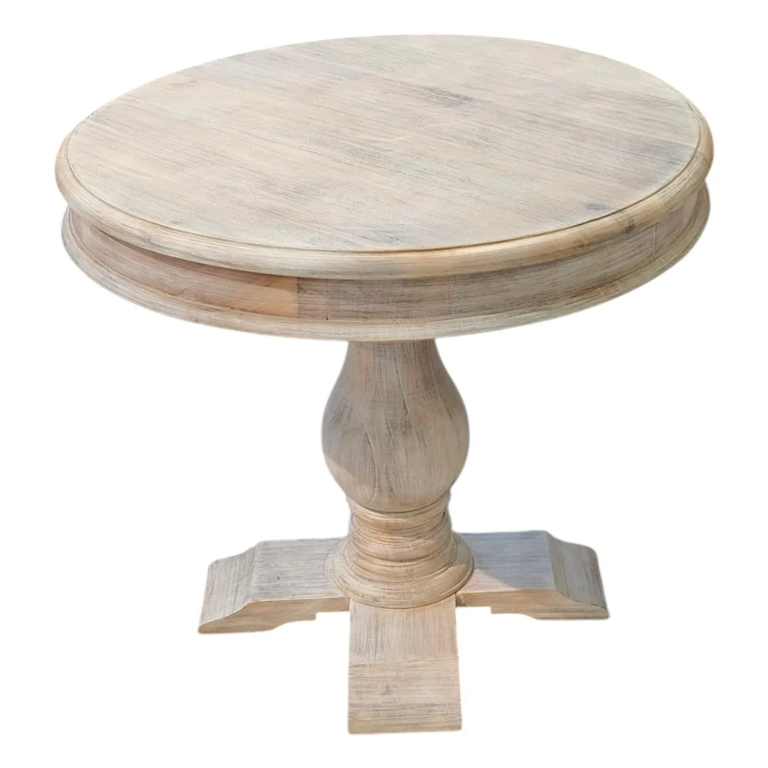 Al-Andalus Voz de Madera Pedestal Table