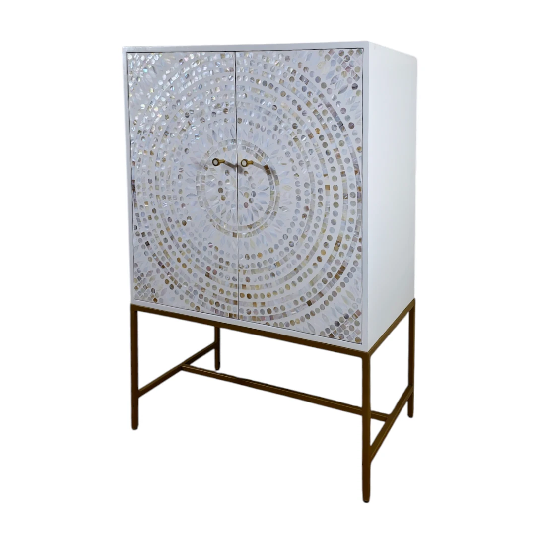 Pearl Radiance Wine Cabinet