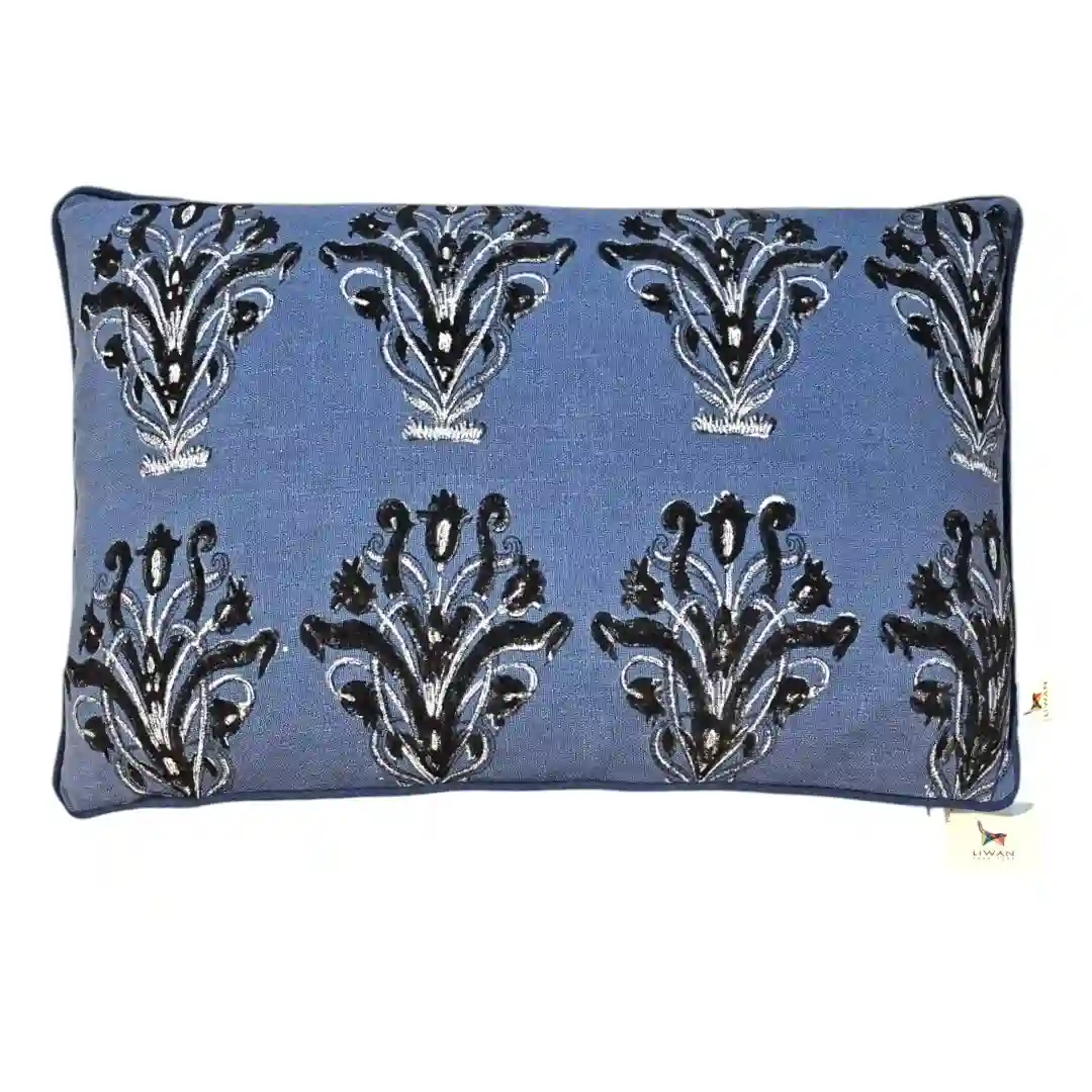 THE BAZAAR BOTANICAL PILLOW COVER