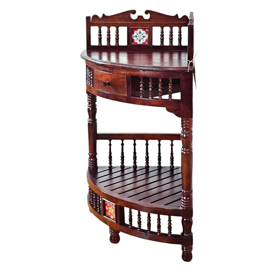 Le Petit Bijou Rosewood Corner Stand