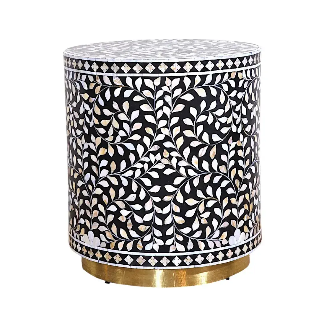 The Aziza Flower Stool