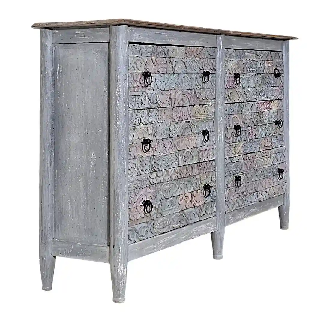 Harmony Carved Chest of Drawers