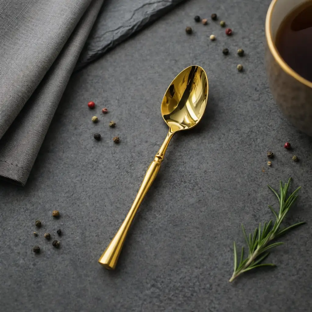 Al-Dhahabi Royal Gold Tea Spoon