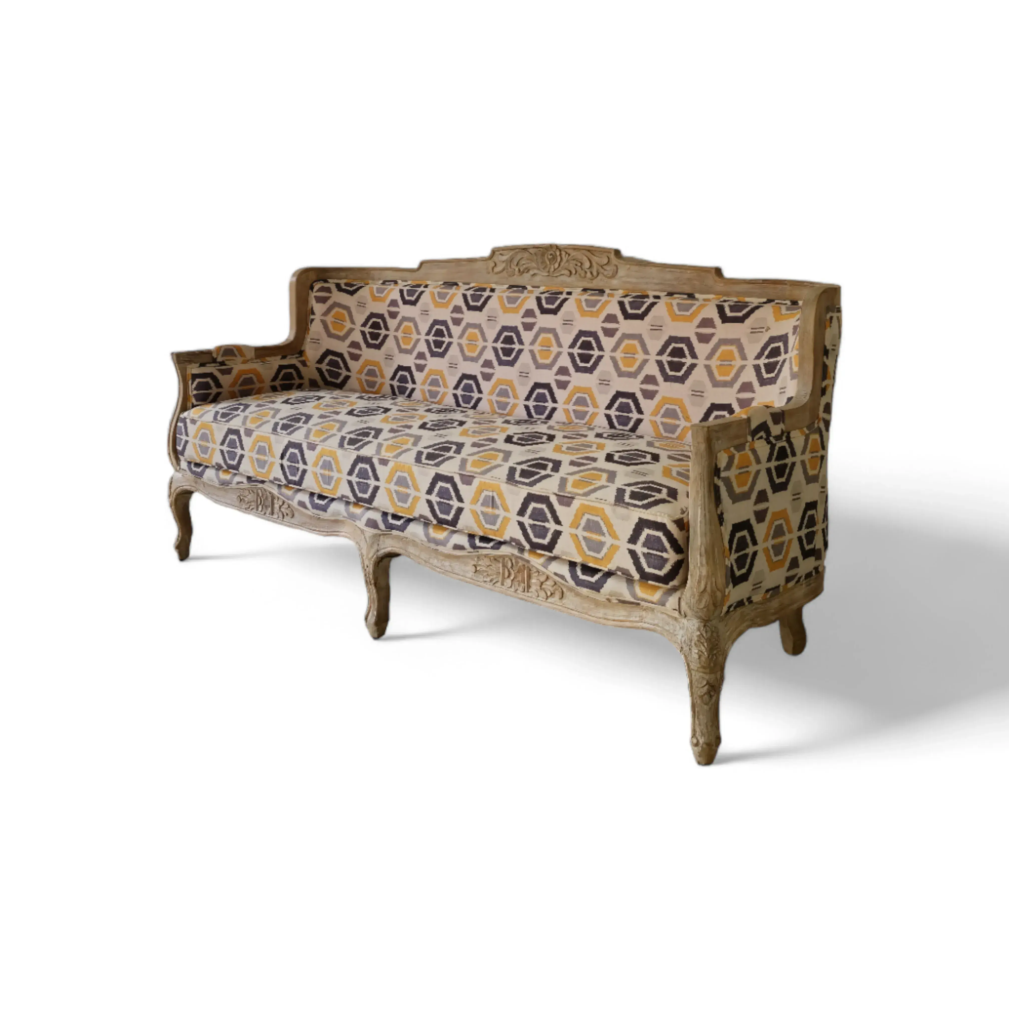 The Louis XVI Geometric Armchair