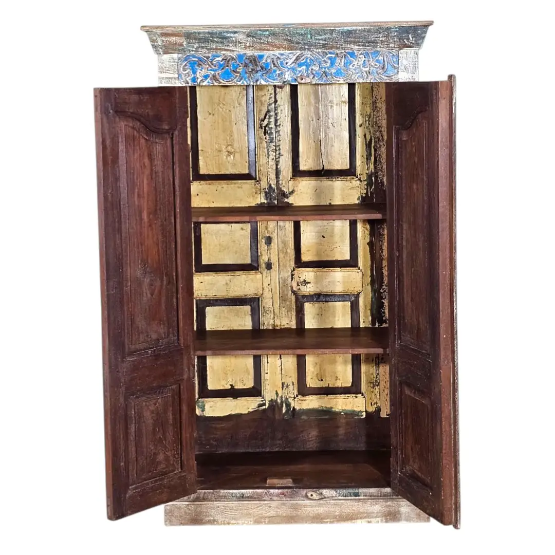 Al-Farsi Reclaimed Teak Archway Cabinet
