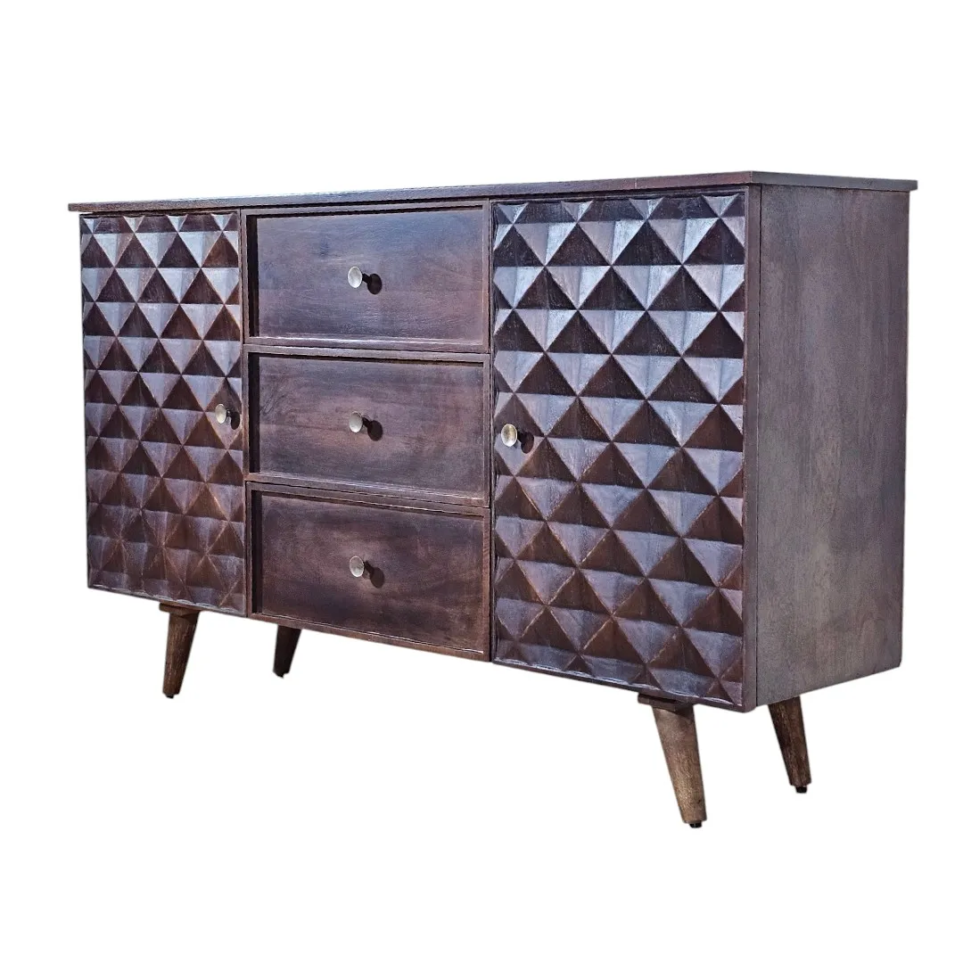 Metro Prism 3-Drawer Sideboard