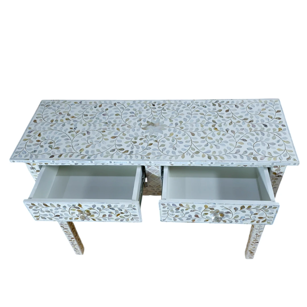 AURELIA Mother-of-Pearl Inlay Console