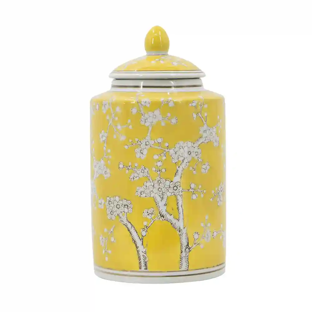 Meihua Meiping Porcelain Ginger Jar