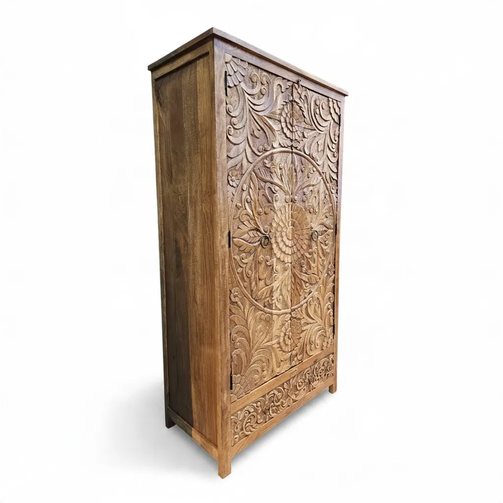 Oasis Carved Wardrobe