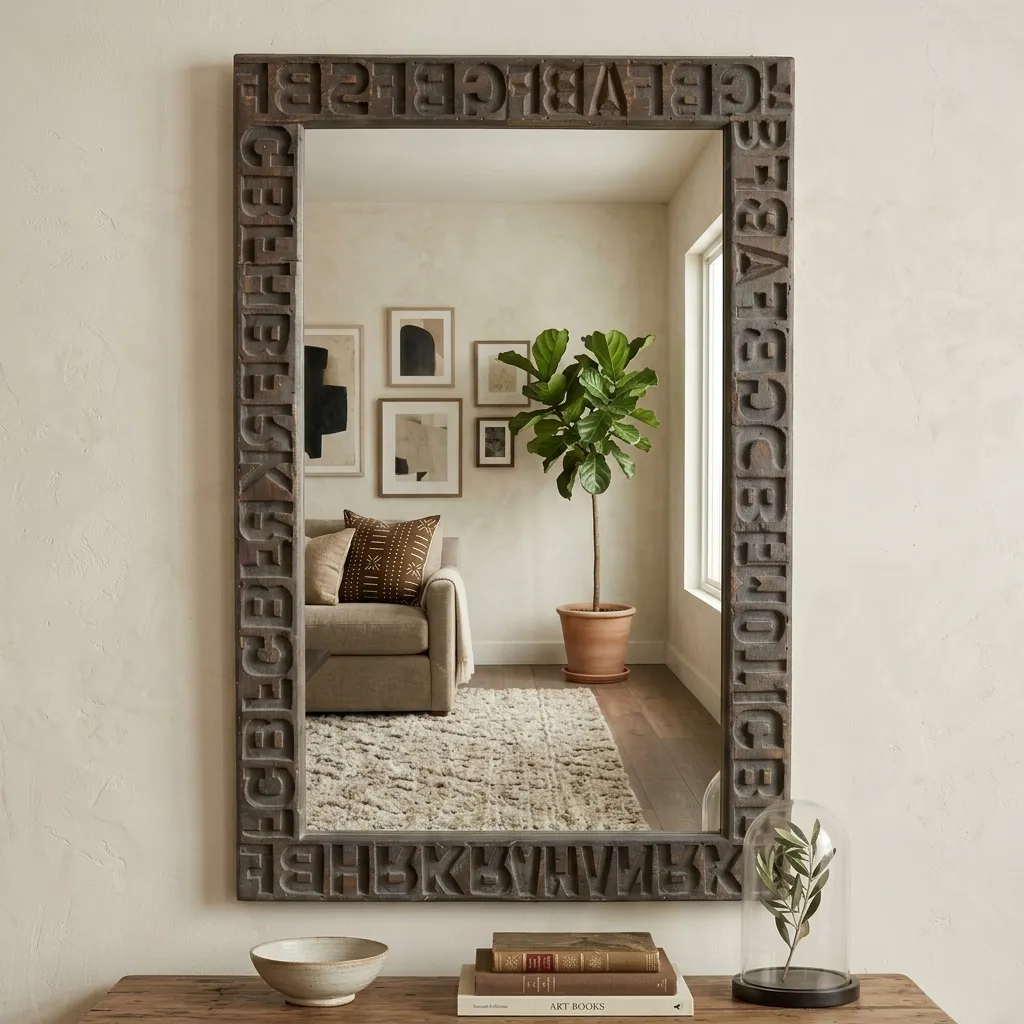 The Relief Typographic Mirror