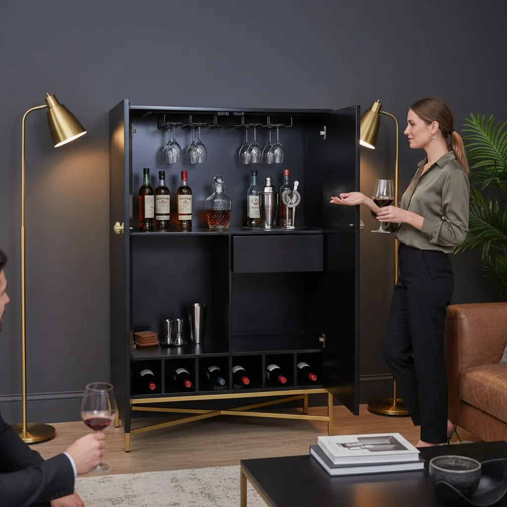 Starburst Wine Cabinet