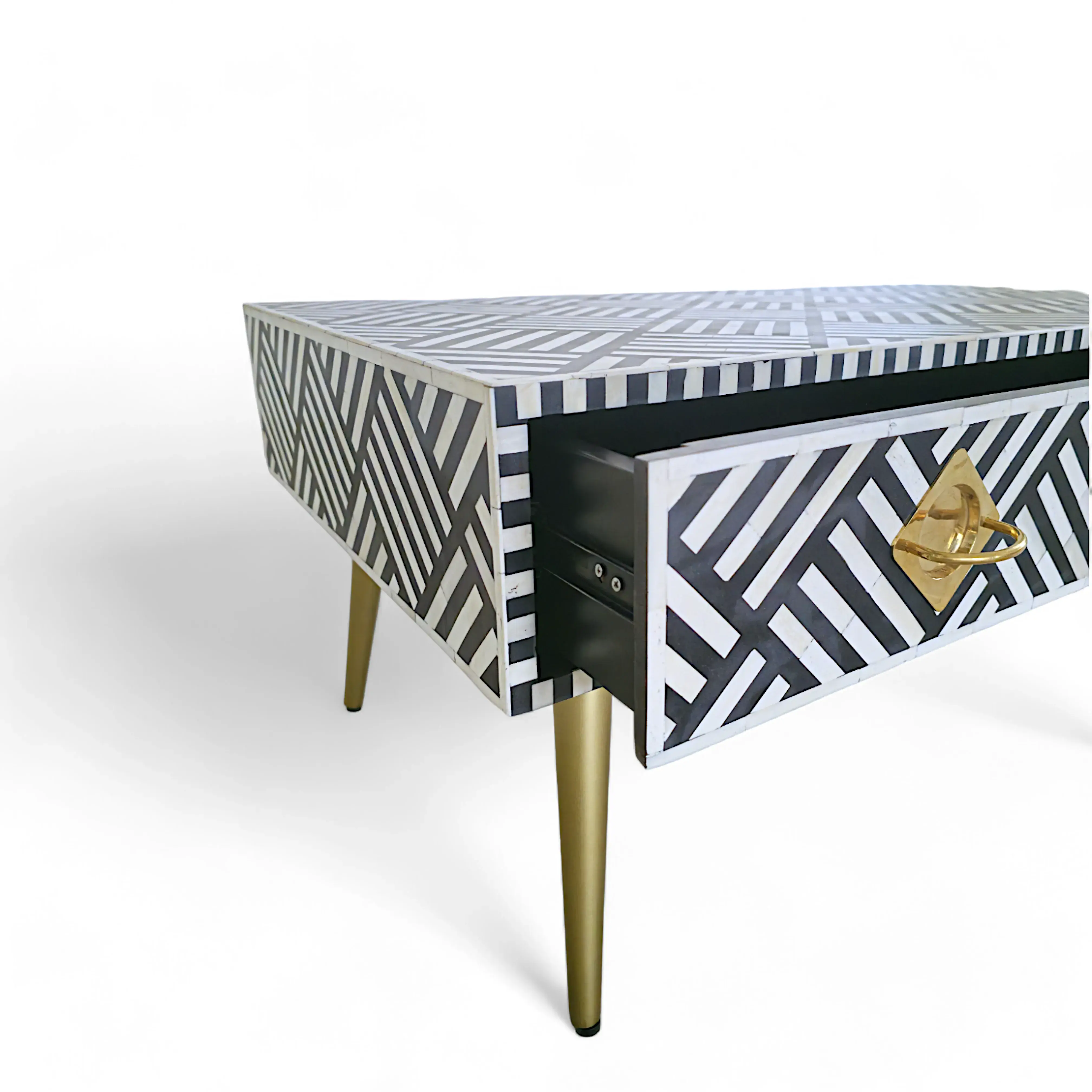 Bone Inlay Coffee Table