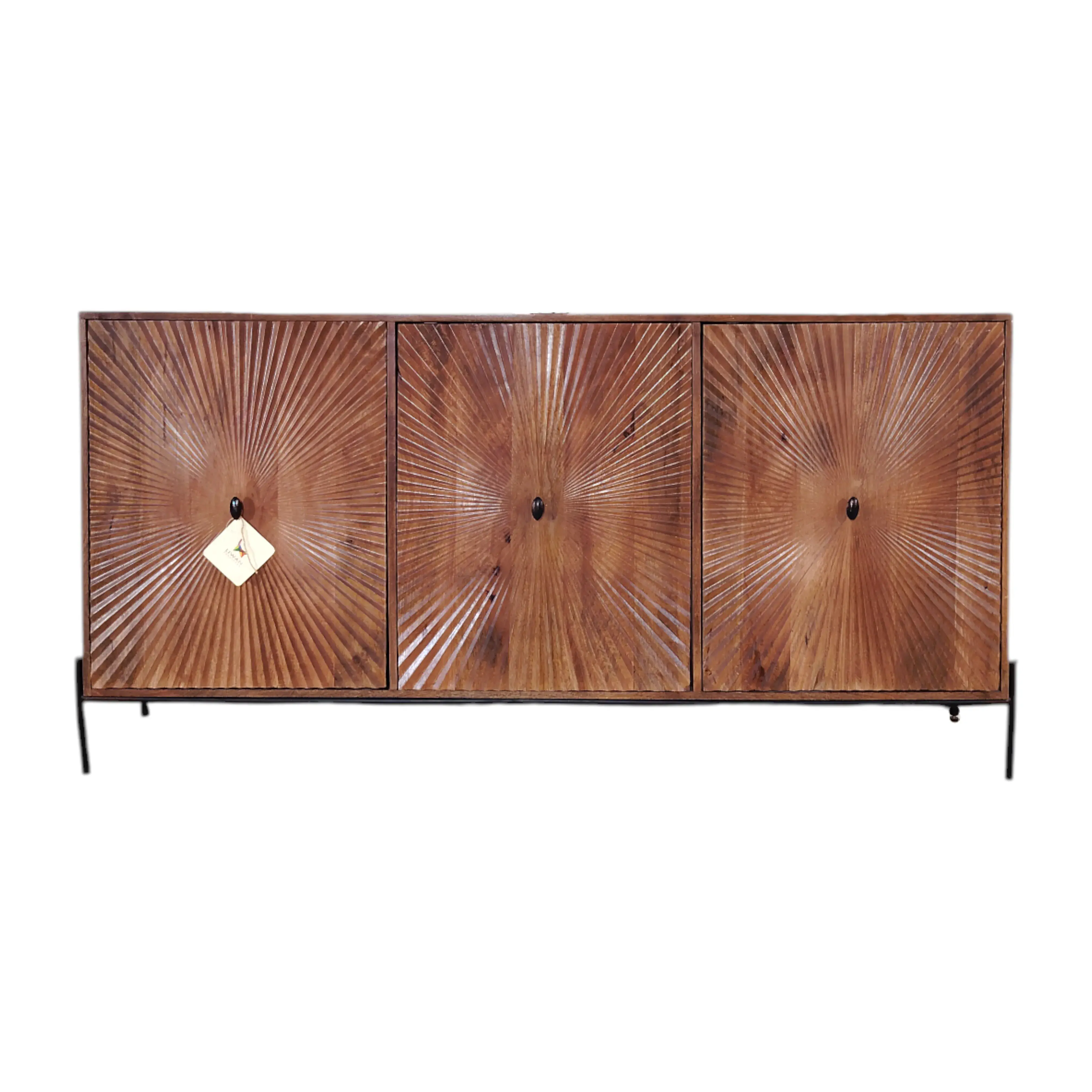 Radial Carved Sideboard