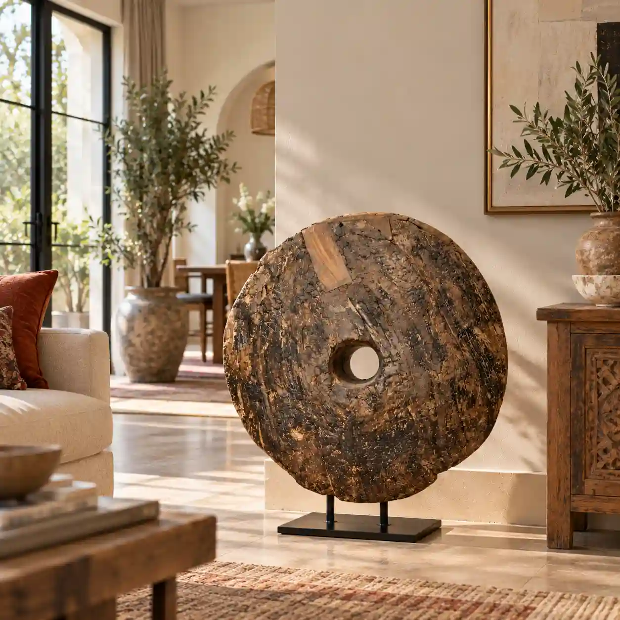 Ratha Chakra Decorative Chariot Wheel