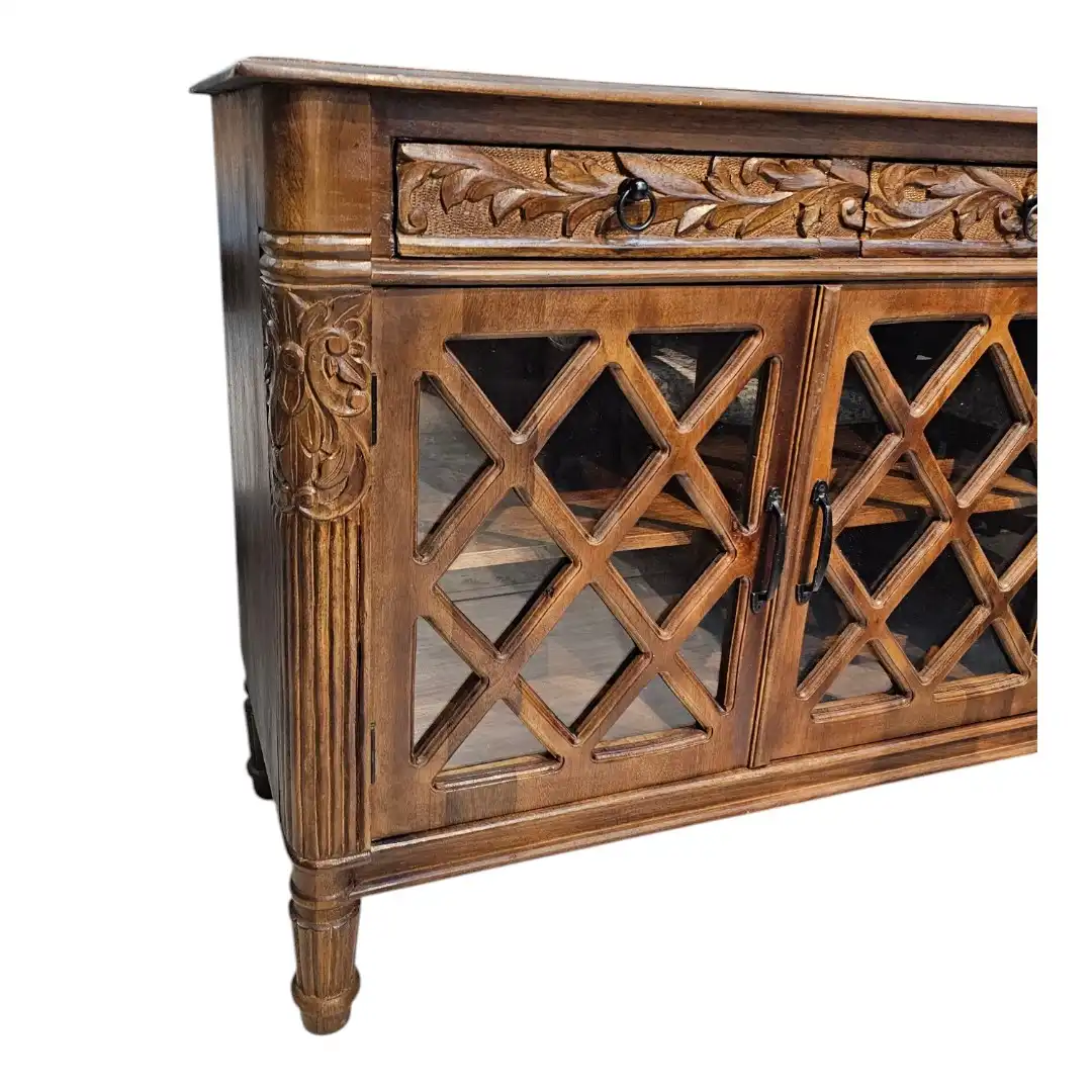 Aparador Espejo Patrimonio Tallado Carved Heritage Buffet