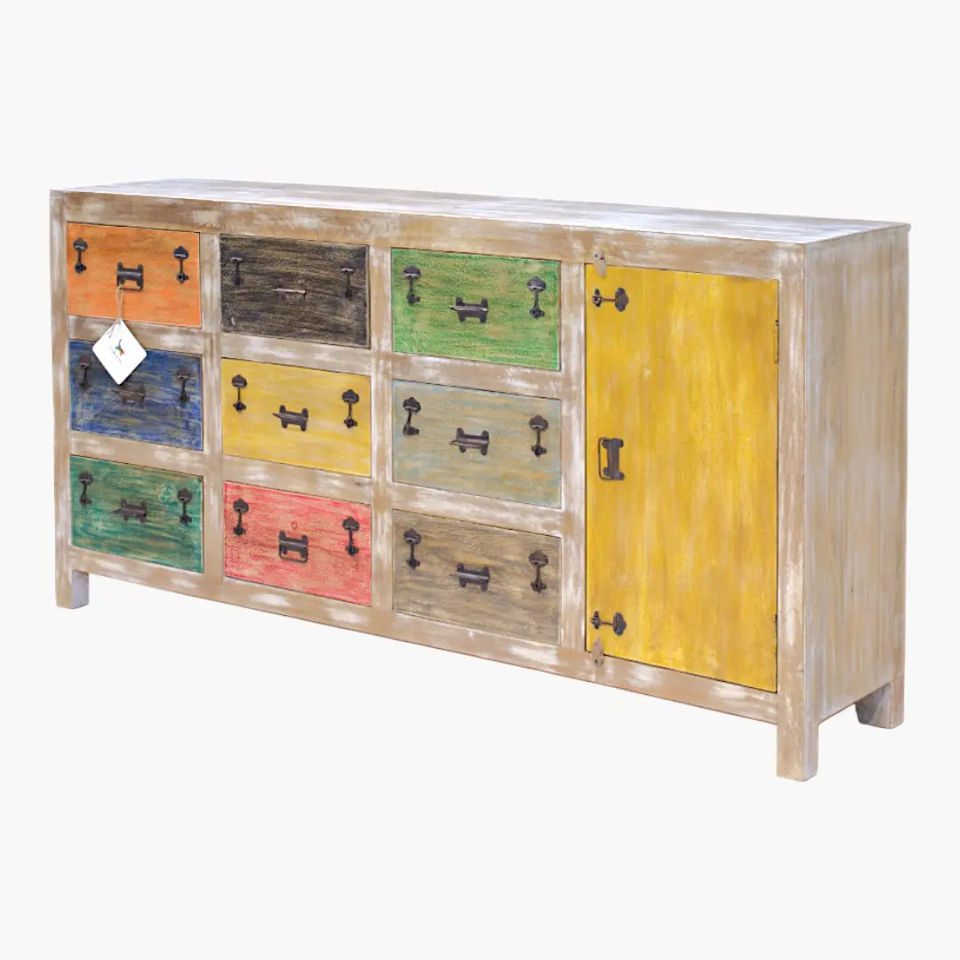 Côte d'Azur Rainbow Commode