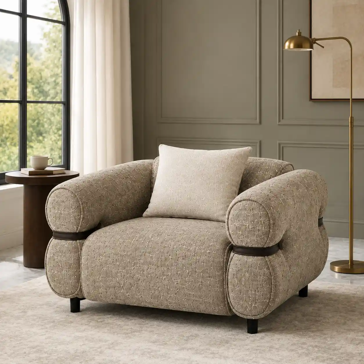 The Cloud-Form Echelon Armchair