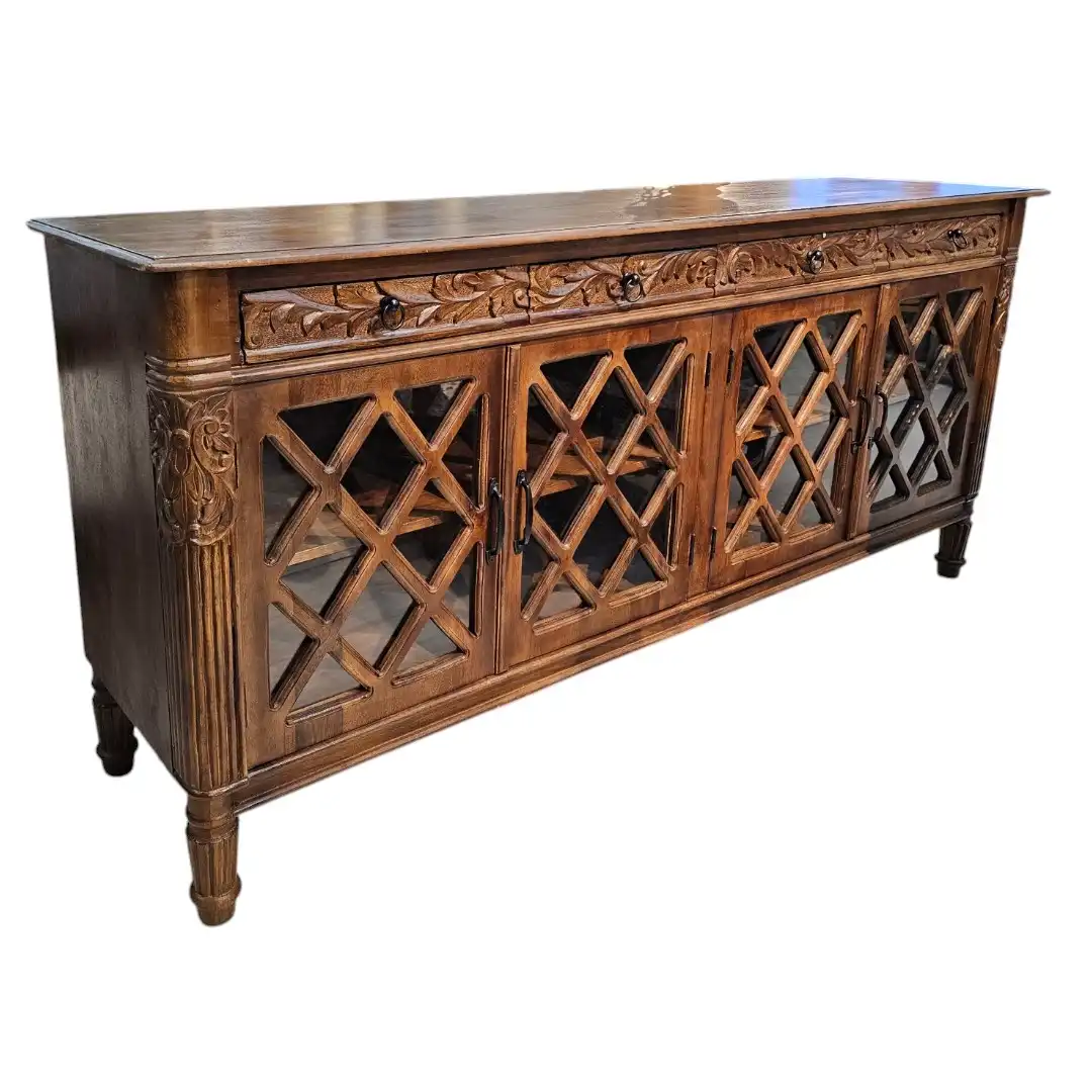 Aparador Espejo Patrimonio Tallado Carved Heritage Buffet
