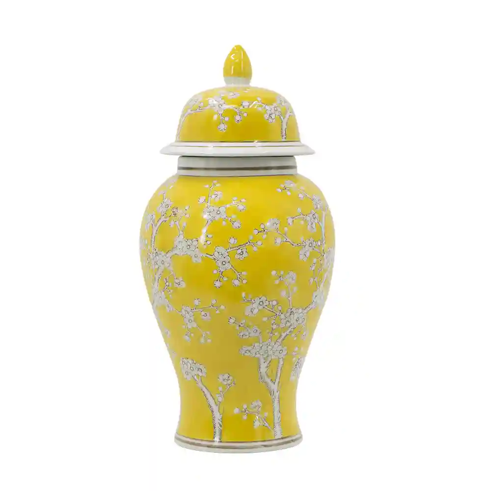 Meihua Meiping Porcelain Ginger Jar