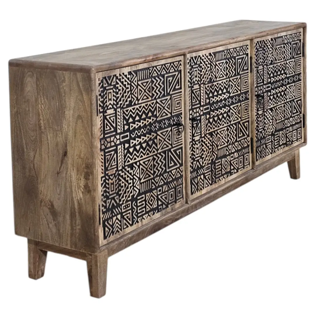 The Mudra Etched Sideboard
