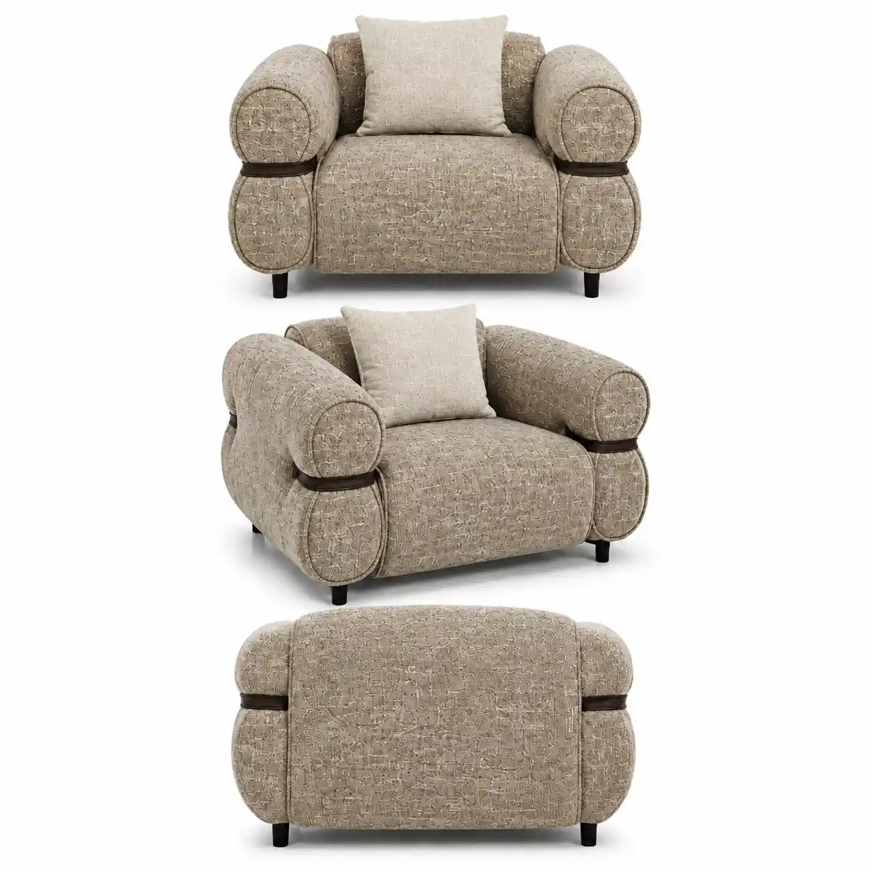 The Cloud-Form Echelon Armchair