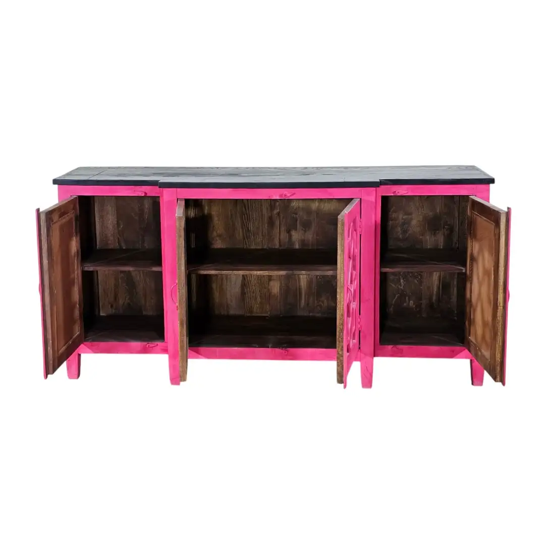 The Sheesh Mahal Geometric Credenza