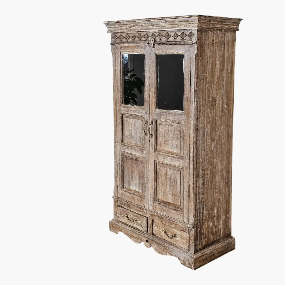 Al-Turath Rustic Mirrored Cabinet