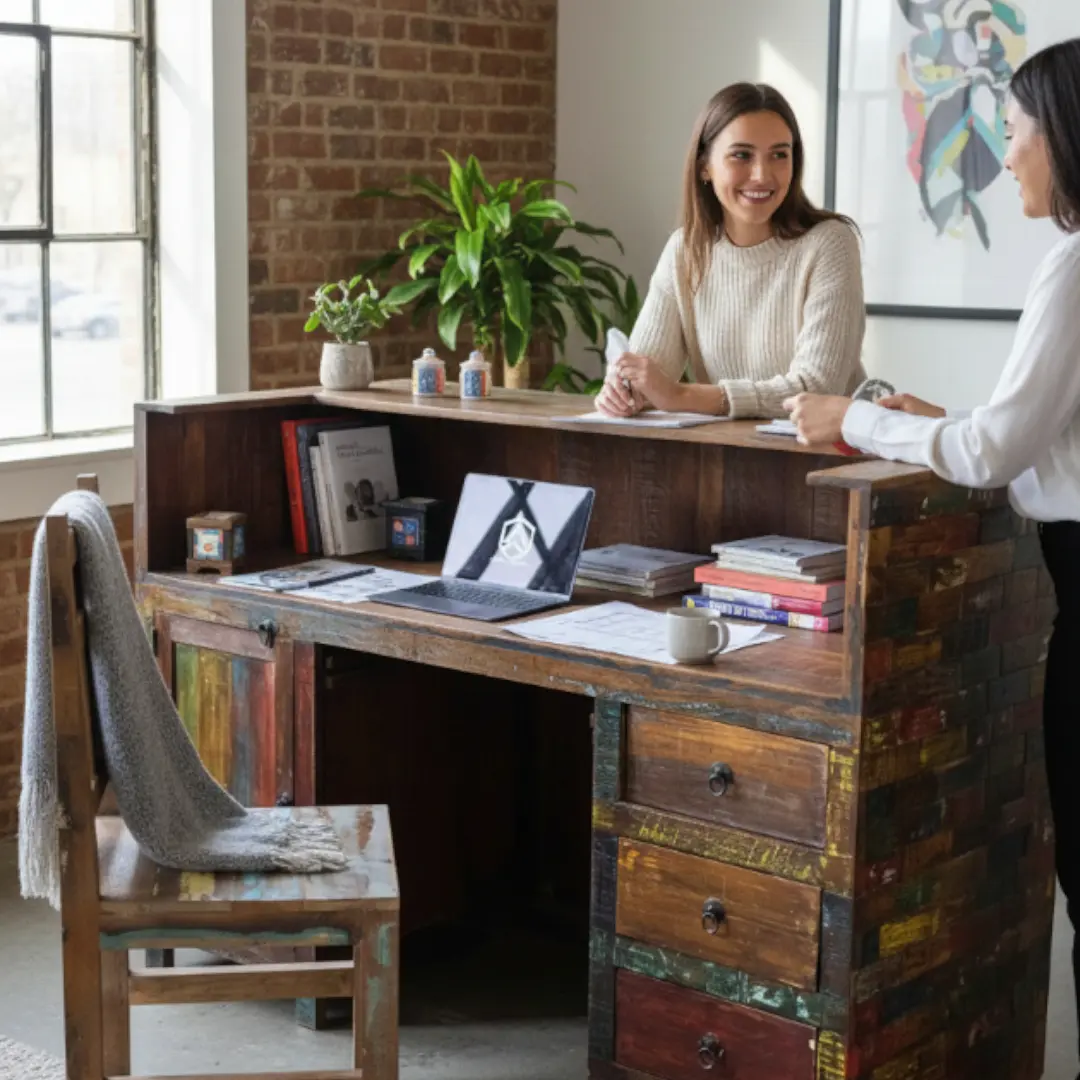 The Sentinel's Story Reception Counter / Desk