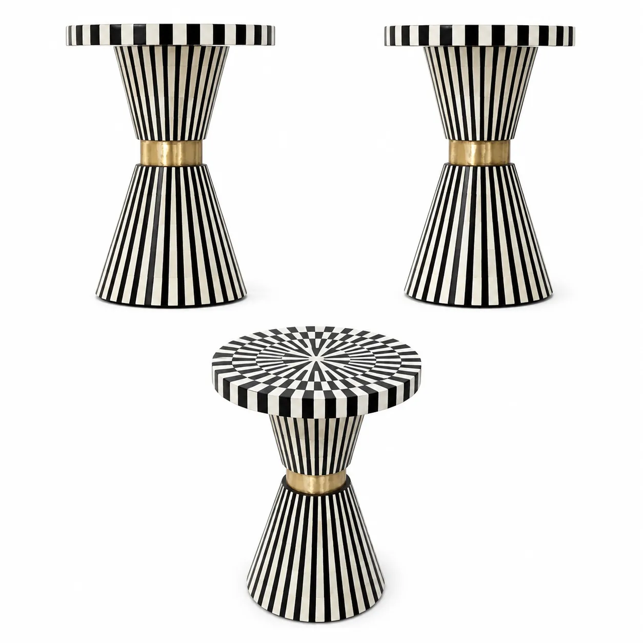 Raymonde Inlay Side Table