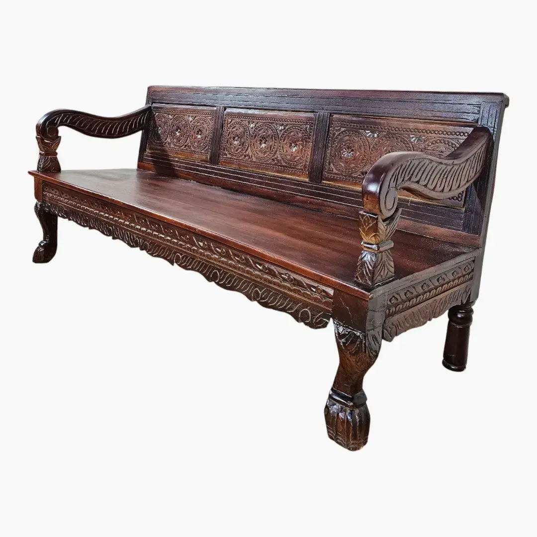 The Java Scrollwork Daybed Bench