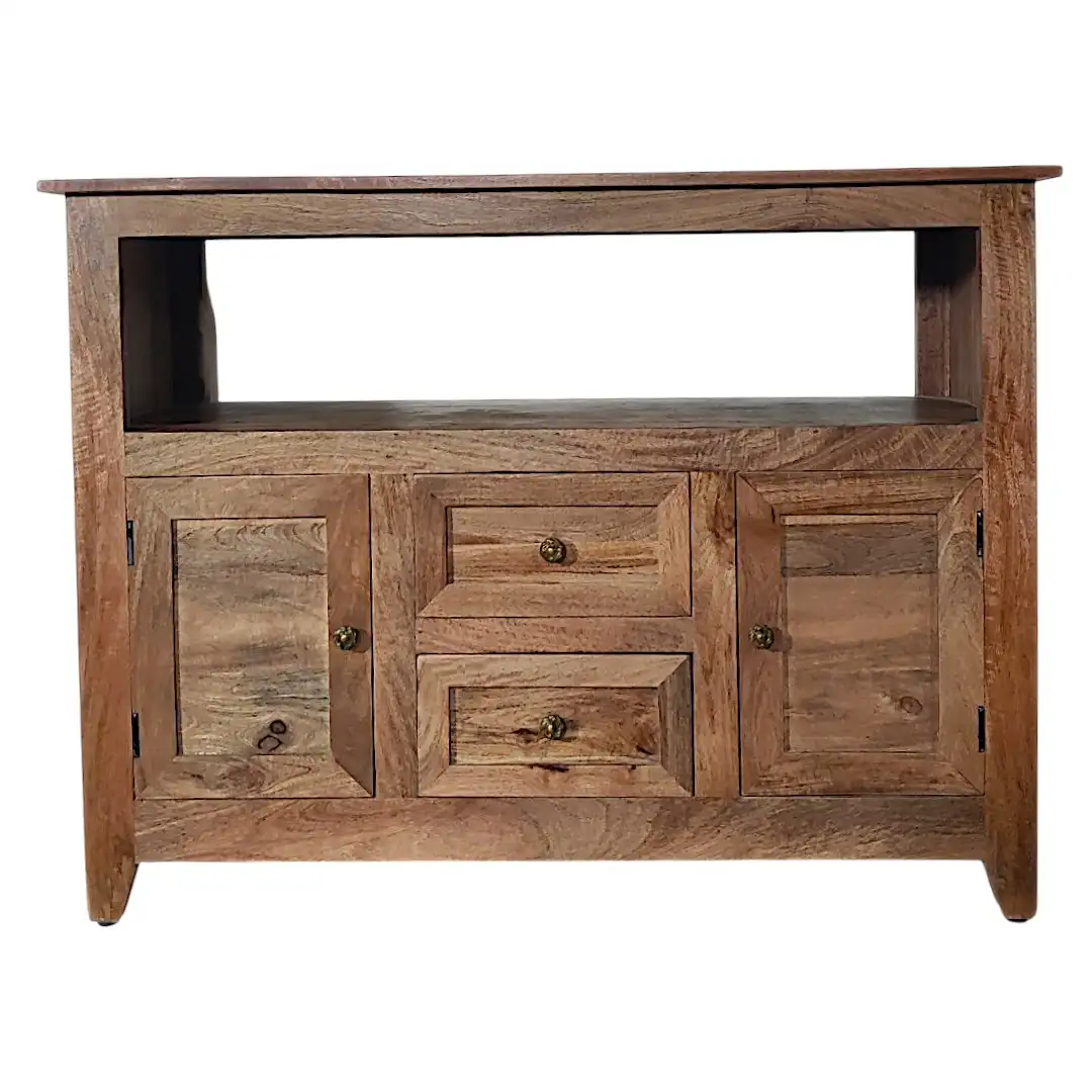 The Sierra Warm Timber Sideboard