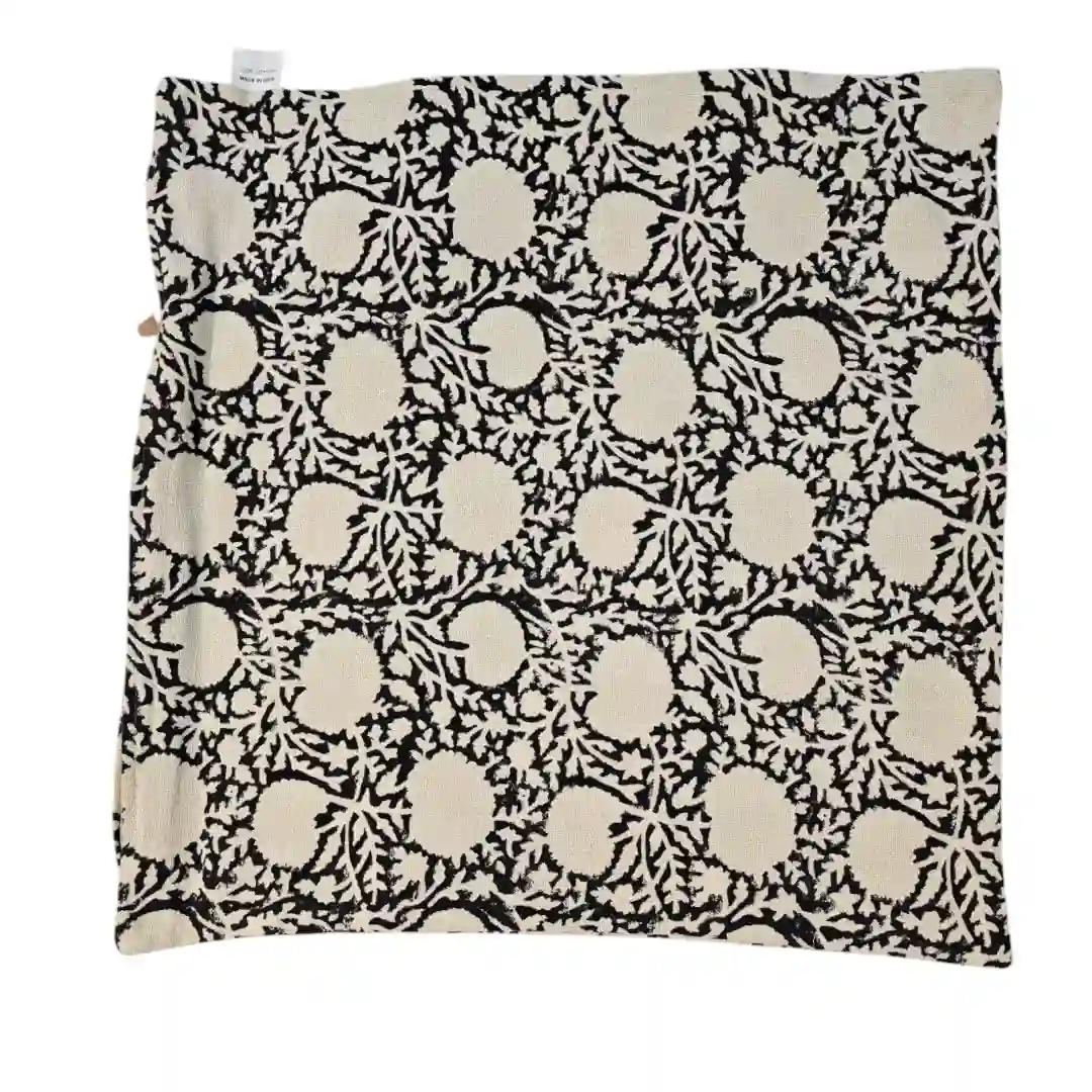 The Kamala Hand-Pressed Botanical Cushion Cover