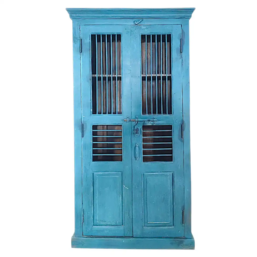 The Tropical Modern Iron & Wood Cabinet