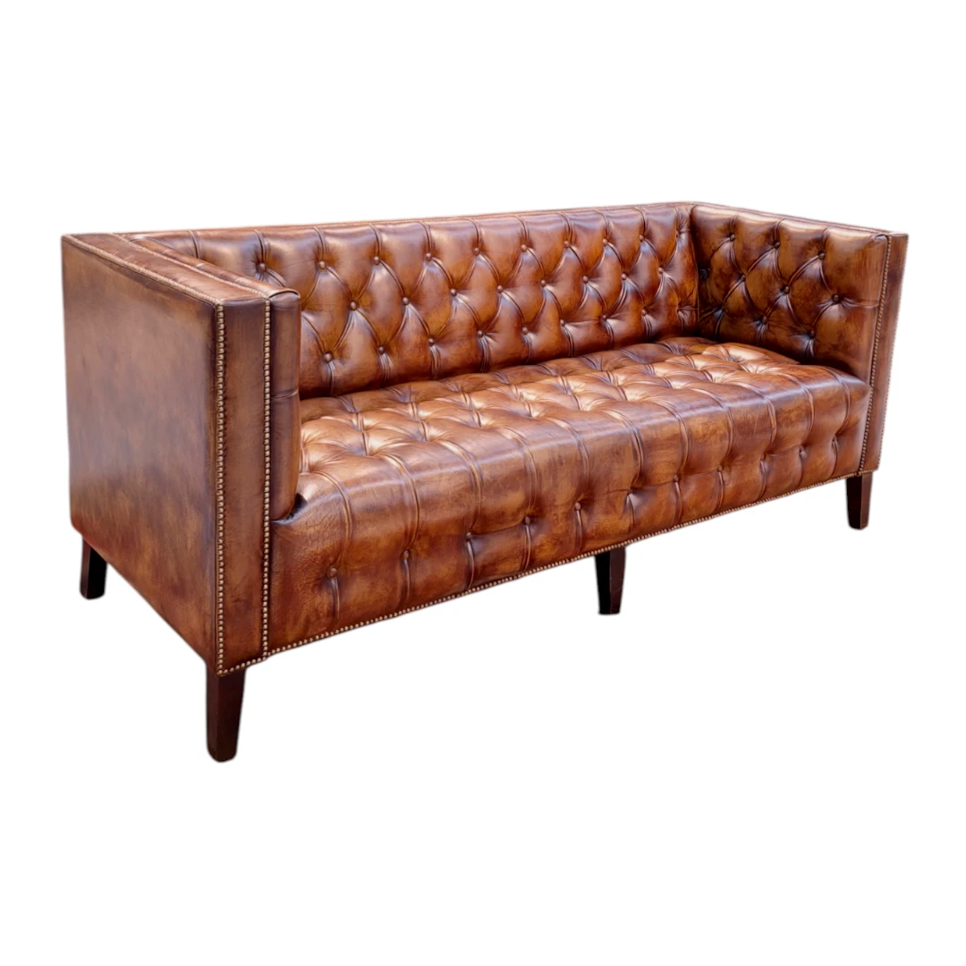 The Brunel Heritage Leather Sofa