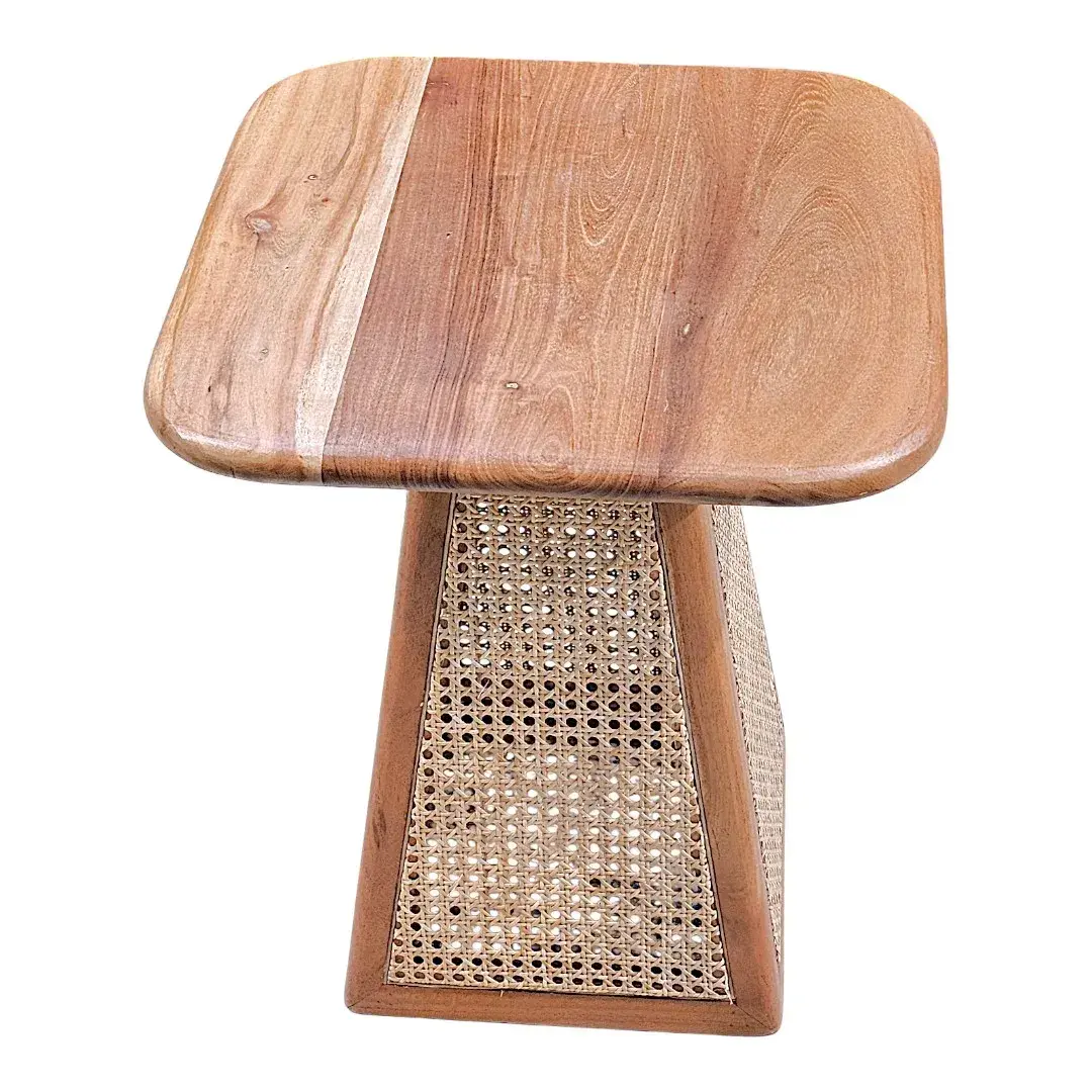 Bali Breeze Acacia & Rattan Tulip Table