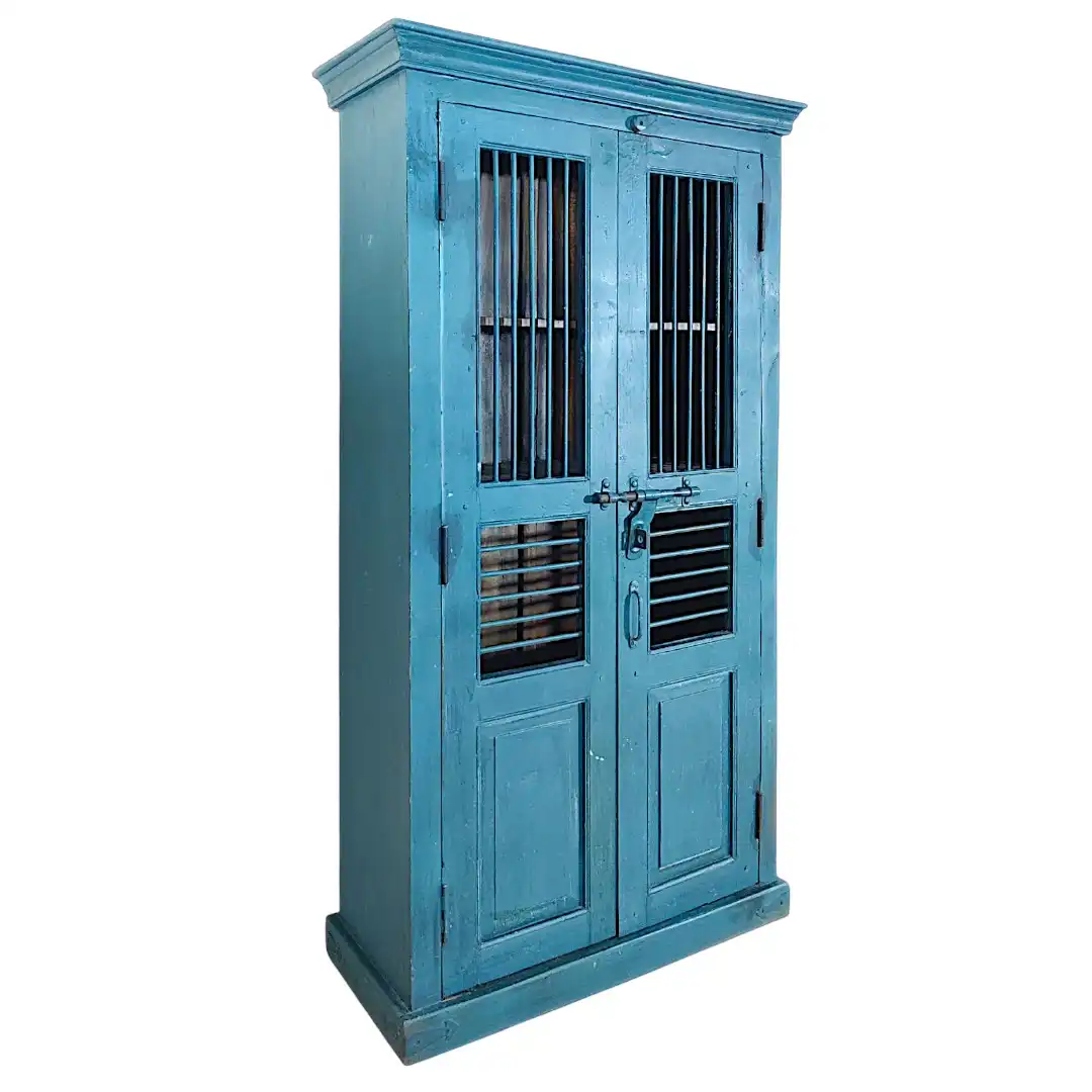 The Tropical Modern Iron & Wood Cabinet