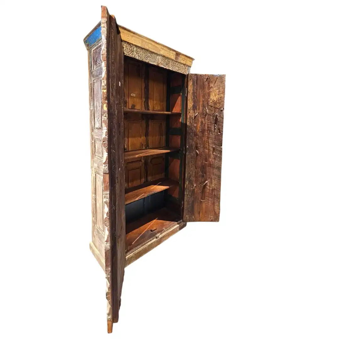 The Castillon Reclaimed Carved Armoire