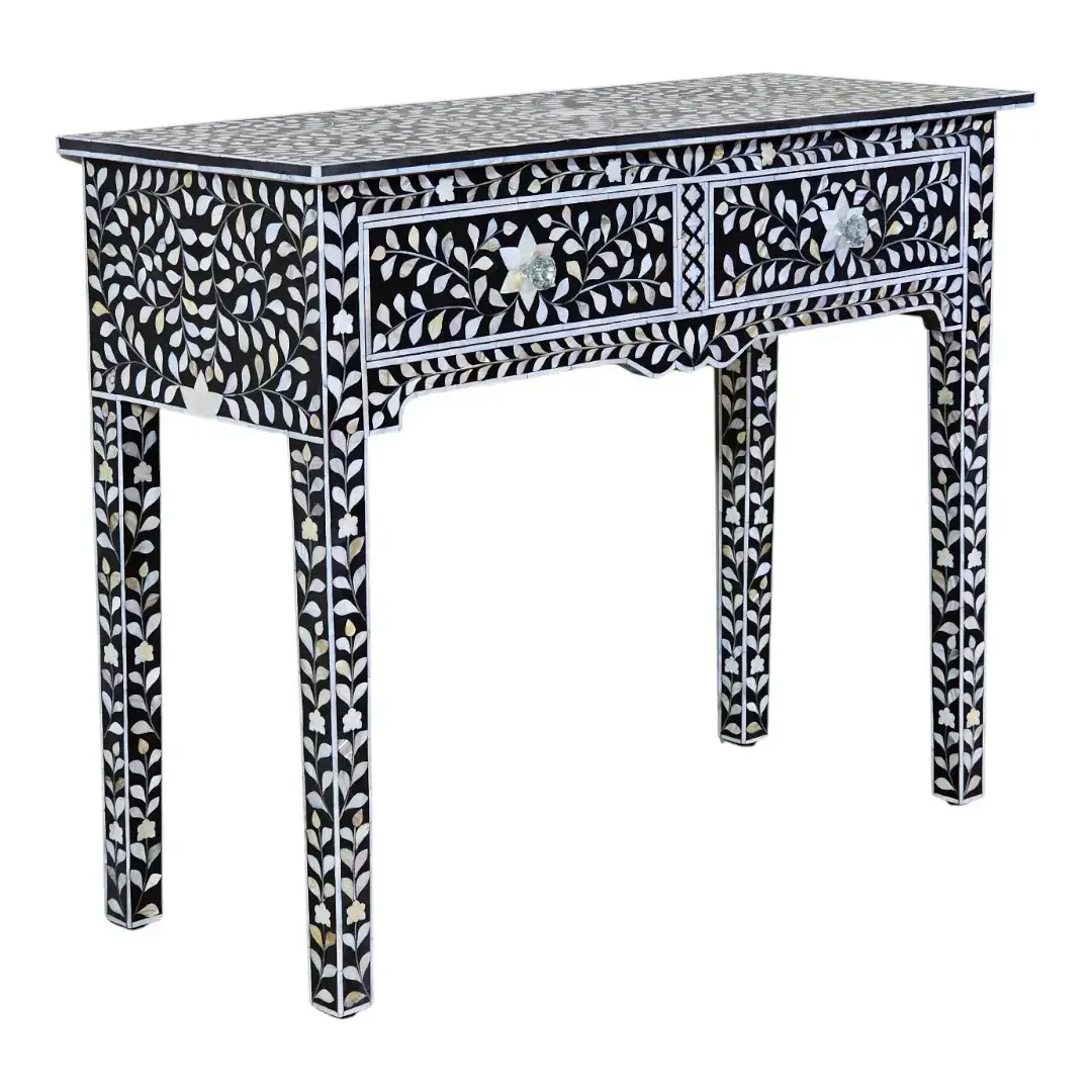 AURELIA Mother-of-Pearl Inlay Console