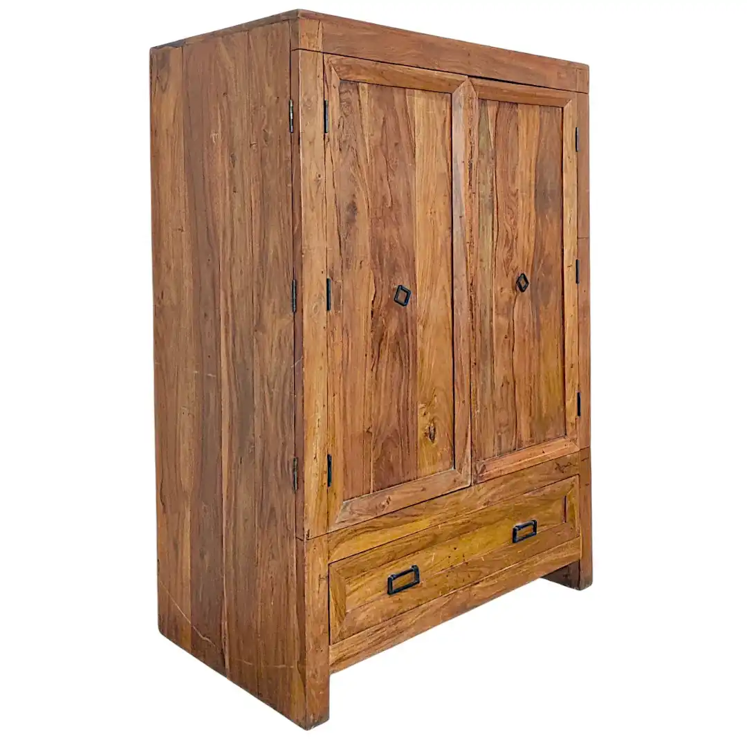 The Modernist Sheesham Linear Armoire