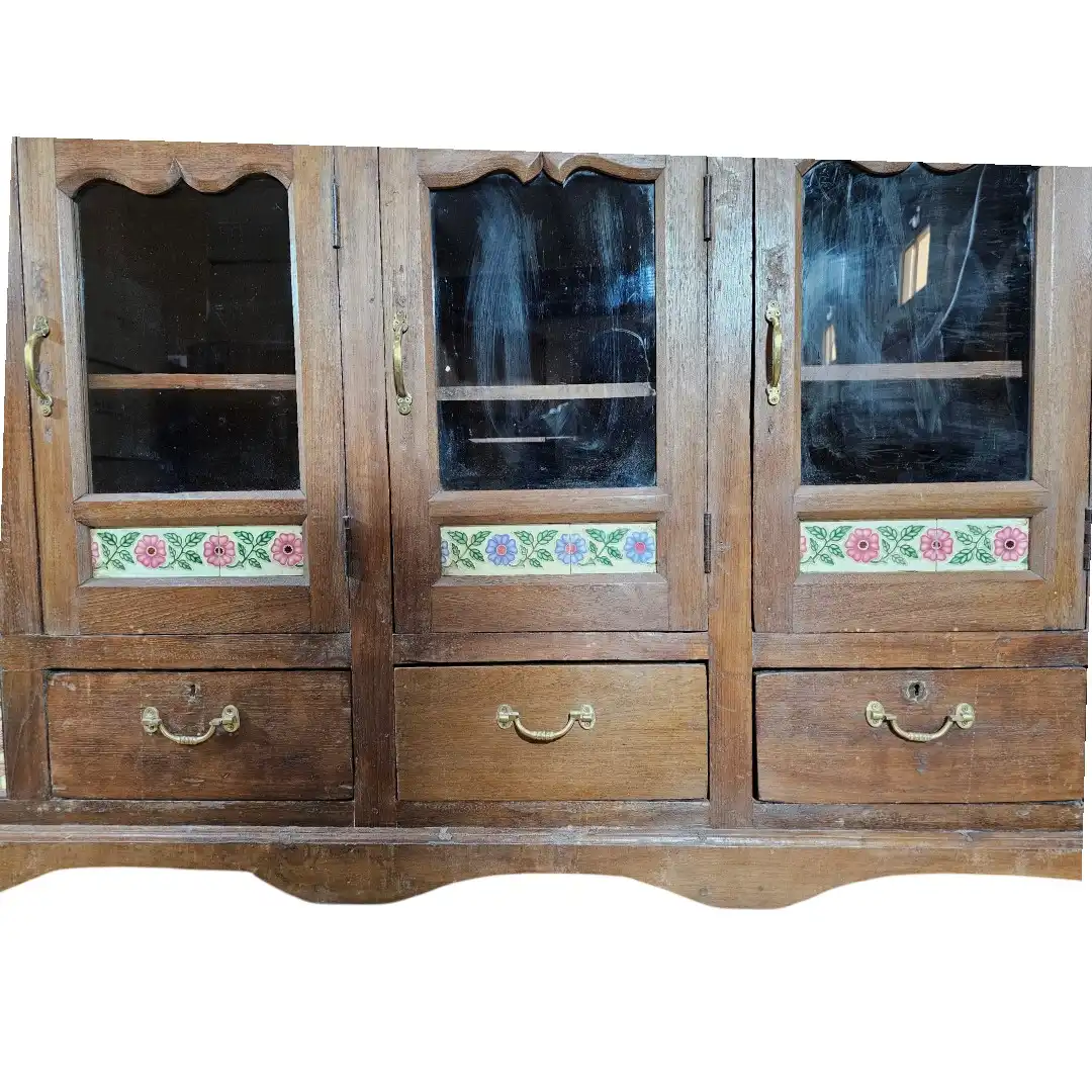 Levant Provincial Solid Wood & Tile Sideboard