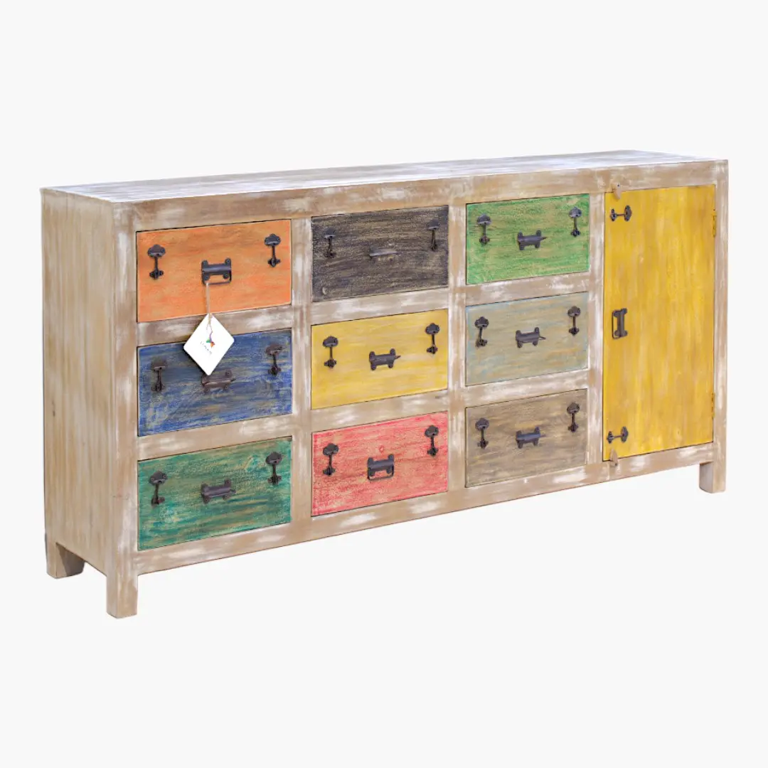 Côte d'Azur Rainbow Commode