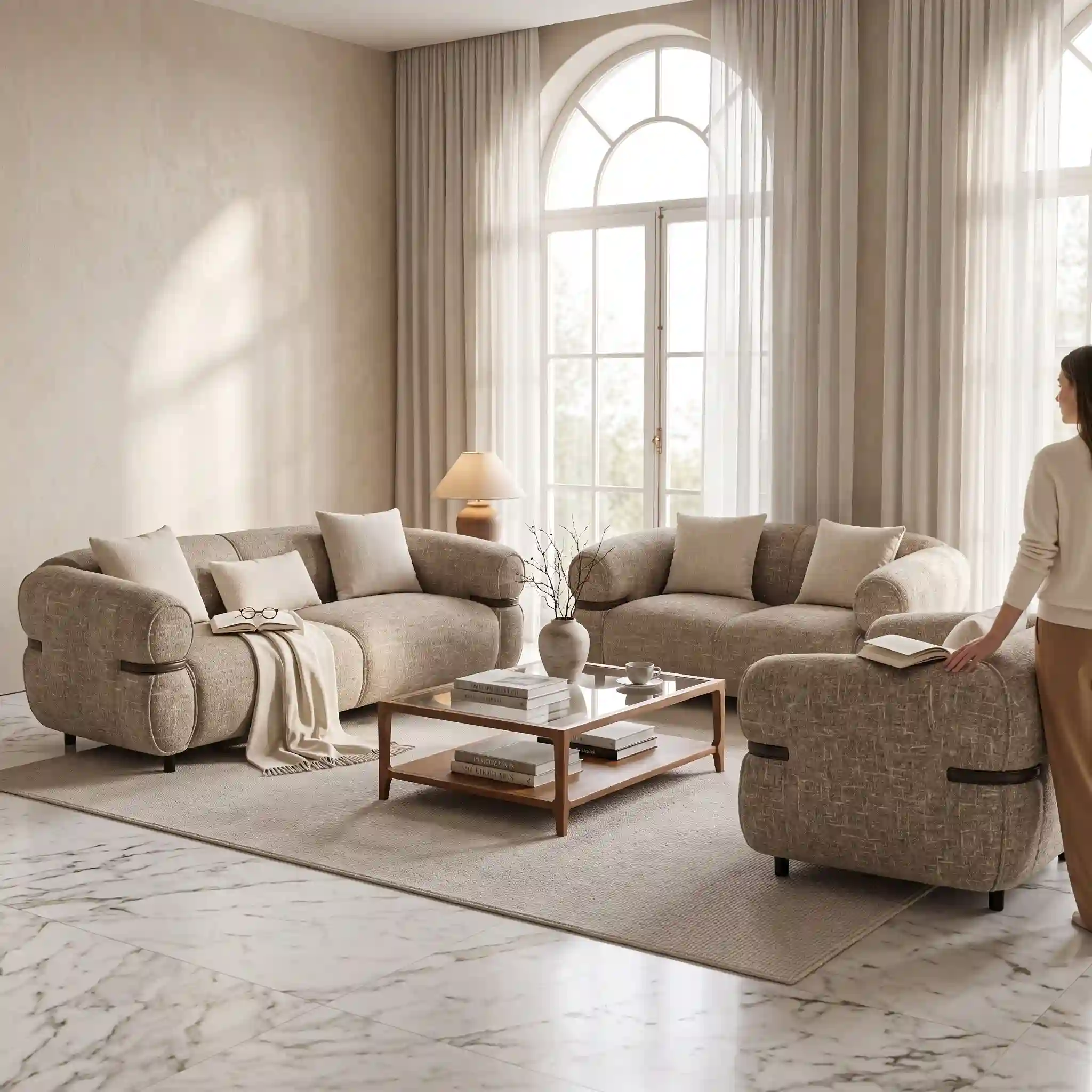 The Cloud-Form Echelon Armchair