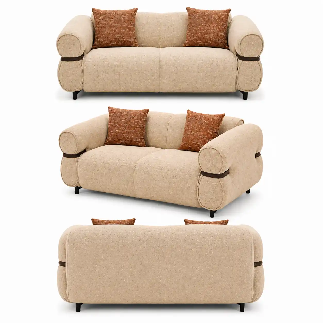 The Cloud-Form Echelon Love Seat
