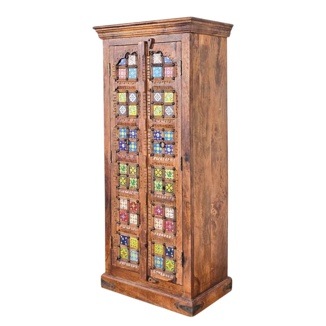 The 18th C. Ottoman Arched "Kutahya" Cabinet