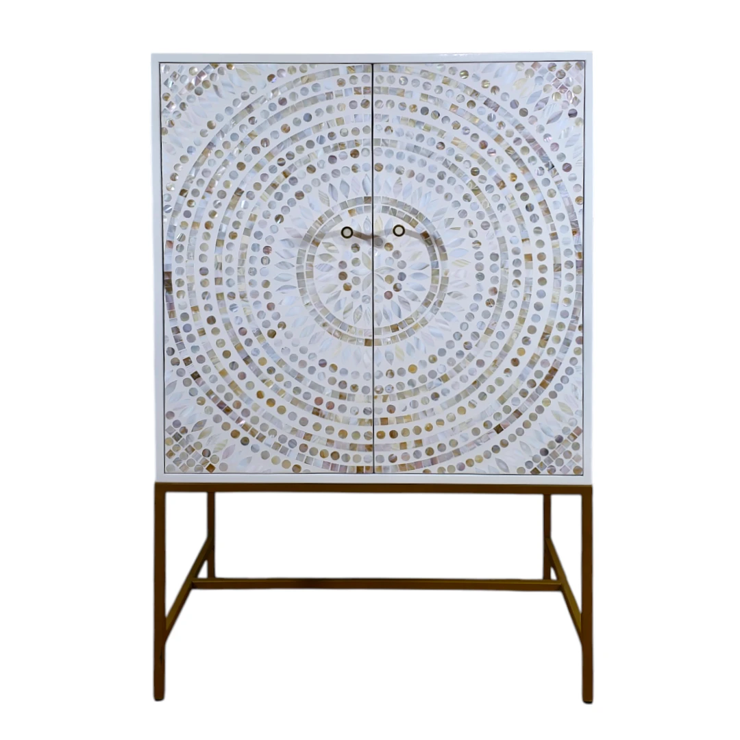 Pearl Radiance Wine Cabinet