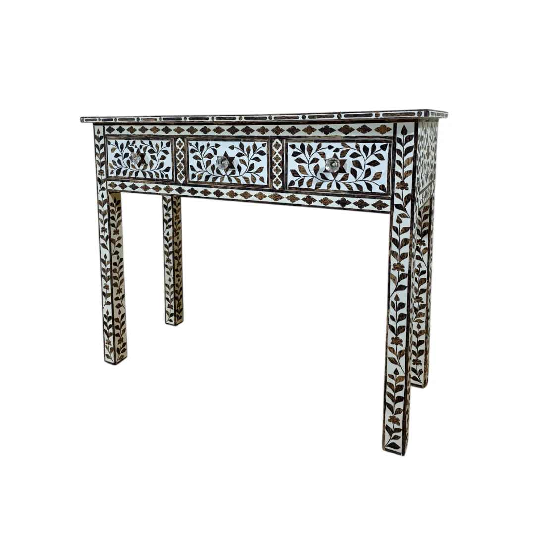 ARABESQUE Dates Palm Inlay Console