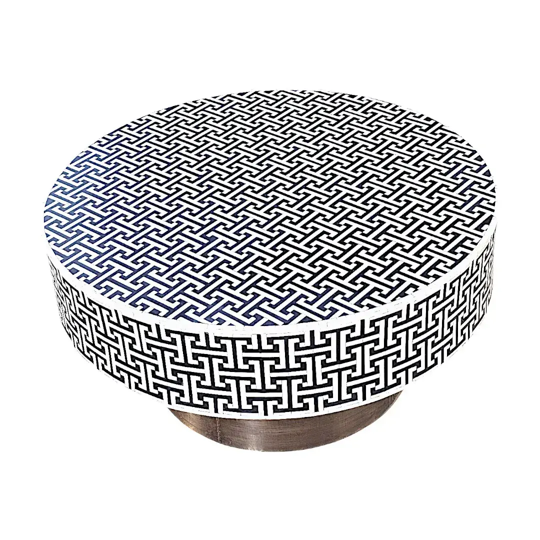 Interlocking Greek Coffee Table